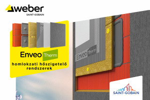 Weber: EnveoTherm homlokzati hőszigetelő rendszerek: tervezési szabadság és rendszerszintű biztonság