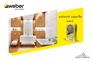 Weber - weberset superflex max2 - Az XXL burkolólapok nagy teljesítményű ragasztója