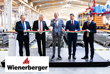 Wienerberger: Európa egyik legmodernebb áthidaló- és gerendagyárát adta át Kőszegen a Wienerberger >>