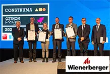 Wienerberger - Idn vehette t a tavaly elnyert Construma djait a Wienerberger