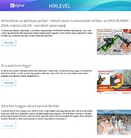 Éptár hírlevél 2026. 03