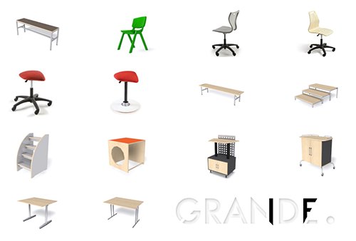 Grande furniture library