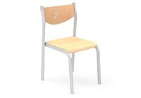 GEO 2 tanulói szék - bükk rétegelt lemez, natúr lakk, rakásolható