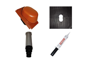 Csatornaszellőző szett Planoton 14 tetőcseréphez