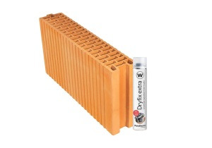 Porotherm 10 N+F neo Rapid tégla Dryfix