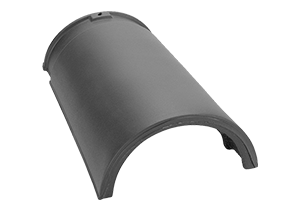 Sajtolt sima gerinccserép rögzítőkapoccsal